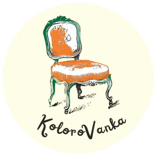Logo Pracownia Kolorowanka – renowacja mebli i aranżacja wnętrz